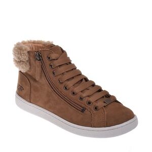 Ugg Olive Hi-Top Sneaker - Chestnut - Size 9.5